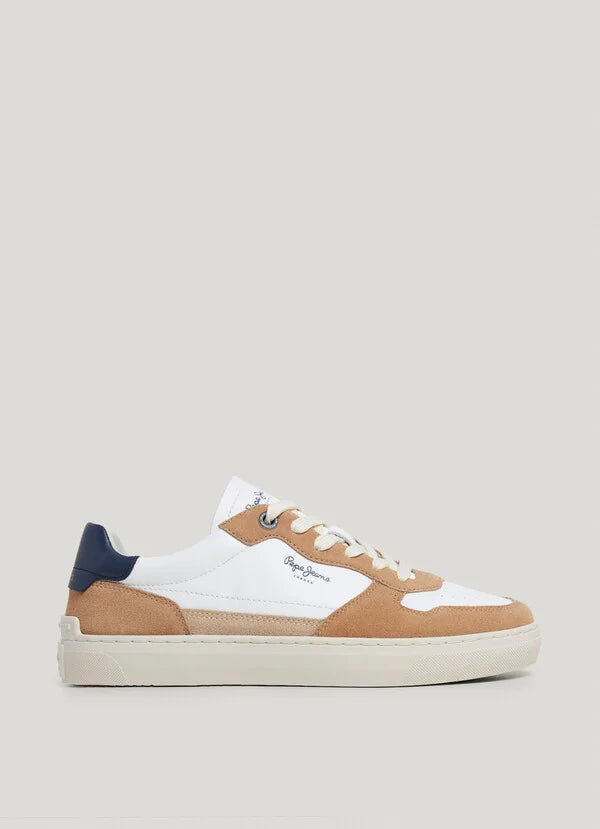 zapatillas pepe jeans hombre retro detalles en ante con Estilo y Sostenibilidad