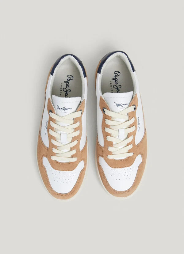 zapatillas pepe jeans hombre retro detalles en ante con Estilo y Sostenibilidad
