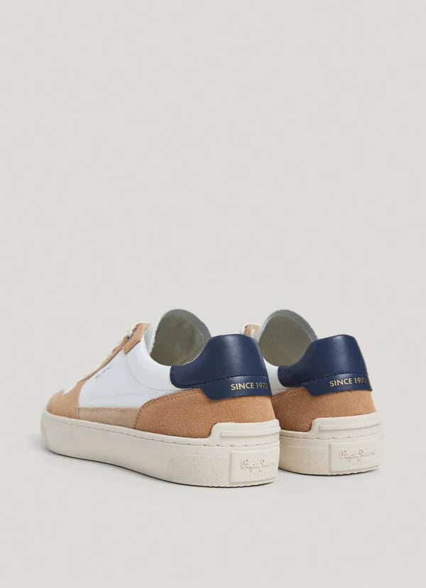 zapatillas pepe jeans hombre retro detalles en ante con Estilo y Sostenibilidad