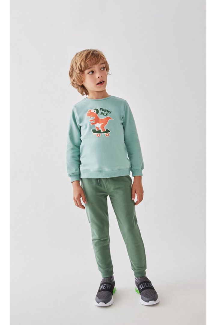 PROXIMAMENTE Conjunto de Sudadera y Pantalón para Bebé Niño: Diversión con el Dinosaurio ‘Funny Rex (copia)